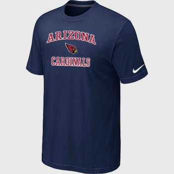 Arizona Cardinals Heart & Soul T-Shirt D.Blue