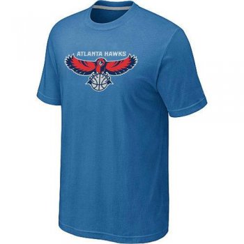 Atlanta Hawks Big & Tall Primary Logo light Blue NBA T-Shirt