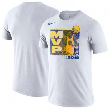 Kevin Durant Golden State Warriors Nike 2018 NBA Finals Champions MVP T-Shirt - White
