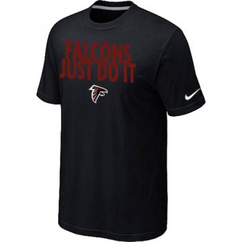 NFL Atlanta Falcons Just Do It Black T-Shirt