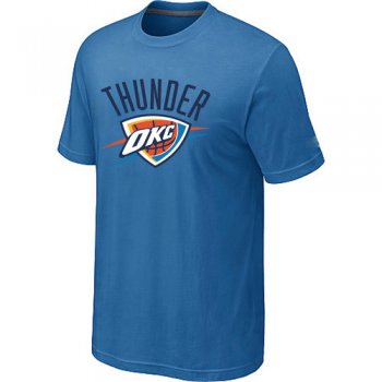 Oklahoma City Thunder Big & Tall Primary Logo L.Blue NBA T-Shirt