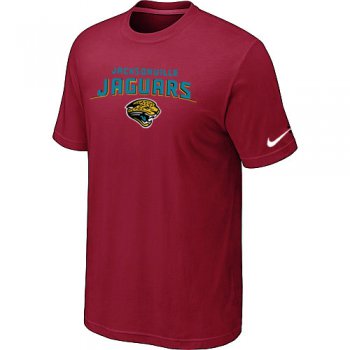 Jacksonville Jaguars Heart & Soul Red T-Shirt