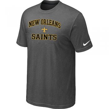 New Orleans Saints Heart & Soul Dark grey T-Shirt