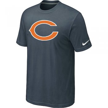 Chicago Bears Sideline Legend Authentic Logo T-Shirt Grey