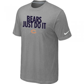NFL Chicago Bears Just Do It L.Grey T-Shirt