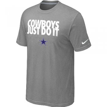 NFL Dallas cowboys Just Do It L.Grey T-Shirt