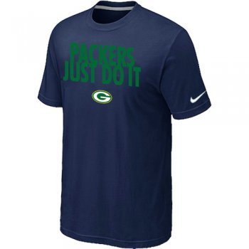 NFL Green Bay Packers Just Do It D.Blue T-Shirt