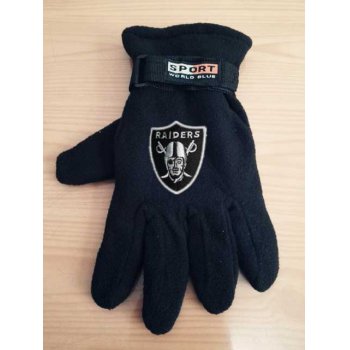 Oakland Raiders NFL Adult Winter Warm Gloves Black