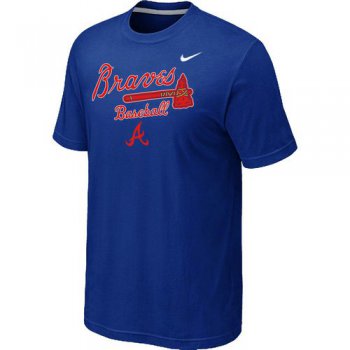 Nike MLB Atlanta Braves 2014 Home Practice T-Shirt - Blue
