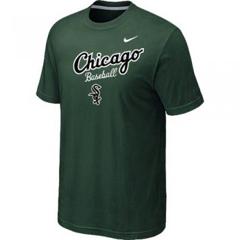 Nike MLB Chicago White Sox 2014 Home Practice T-Shirt - Dark Green