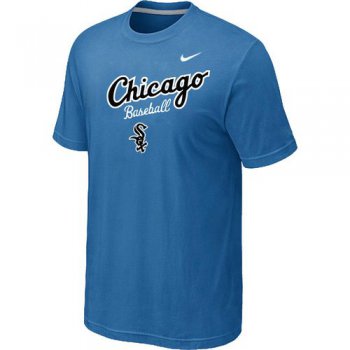 Nike MLB Chicago White Sox 2014 Home Practice T-Shirt - light Blue