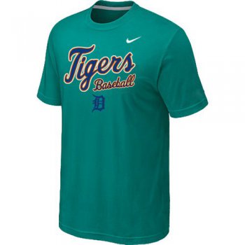 Nike MLB Detroit Tigers 2014 Home Practice T-Shirt - Green