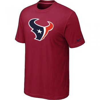 Houston Texans Sideline Legend Authentic Logo T-Shirt Red