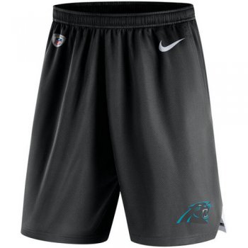Men's Carolina Panthers Nike Black Knit Performance Shorts