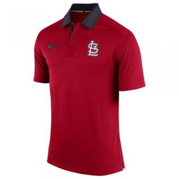 Men's St. Louis Cardinals Nike Red Authentic Collection Dri-FIT Elite Polo