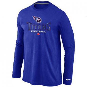 Nike Tennessee Titans Critical Victory Long Sleeve T-Shirt Blue