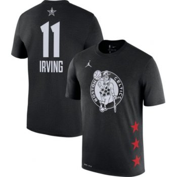 Jordan Men's 2019 NBA All-Star Game #11 Kyrie Irving Dri-FIT Black T-Shirt