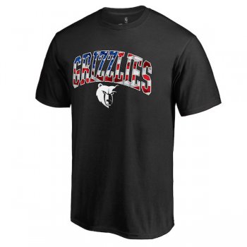Men's Memphis Grizzlies Black Banner Wave T-Shirt