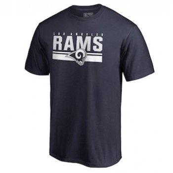 Men's Los Angeles Rams NFL Pro Line by Fanatics Branded Navy End Game T-Shirt