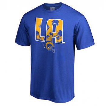 Men's Los Angeles Rams NFL Pro Line by Fanatics Branded Royal Hometown Collection T-Shirt