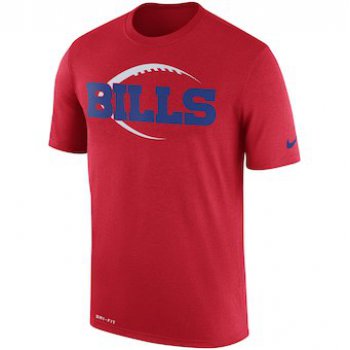 Men's Buffalo Bills Nike Red Legend Icon Logo Performance T-Shirt