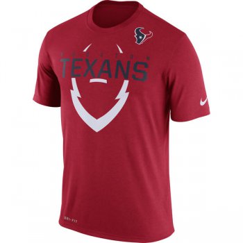 Men's Houston Texans Nike Red Legend Icon Dri-FIT T-Shirt
