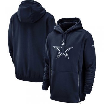 Dallas Cowboys Nike Sideline Performance Player Pullover Hoodie Navy