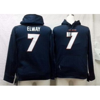 Nike Denver Broncos #7 John Elway Blue Kids Hoodie