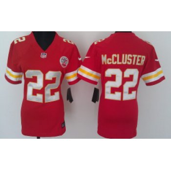 Nike Kansas City Chiefs #22 Dexter McCluster Red Game Womens Jersey