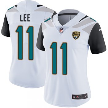 Women's Nike Jacksonville Jaguars #11 Marqise Lee White Stitched NFL Vapor Untouchable Limited Jersey