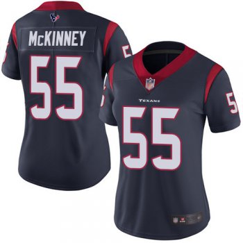 Texans #55 Benardrick McKinney Navy Blue Team Color Women's Stitched Football Vapor Untouchable Limited Jersey