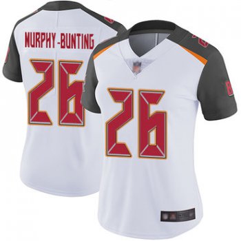Buccaneers #26 Sean Murphy-Bunting White Women's Stitched Football Vapor Untouchable Limited Jersey