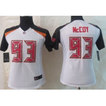 Nike Tampa Bay Buccaneers #93 Gerald McCoy 2014 White Limited Womens Jersey