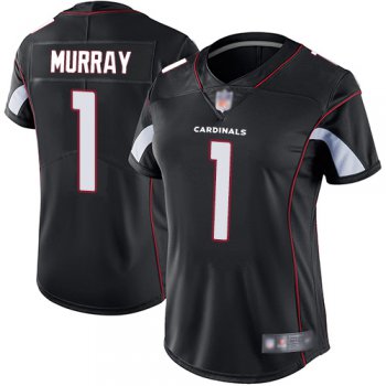 Cardinals #1 Kyler Murray Black Alternate Women's Stitched Football Vapor Untouchable Limited Jersey