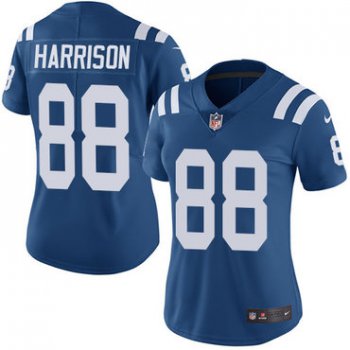 Women's Nike Indianapolis Colts #88 Marvin Harrison Royal Blue Team Color Stitched NFL Vapor Untouchable Limited Jersey