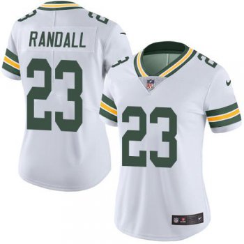 Nike Packers #23 Damarious Randall White Women's Stitched NFL Limited Rush Jersey