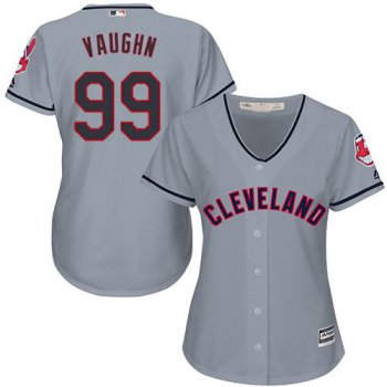 Indians #99 Ricky Vaughn Grey Women's Road Stitched MLB Jersey Indians #99 Ricky Vaughn Grey Women's Road Stitched MLB Jersey