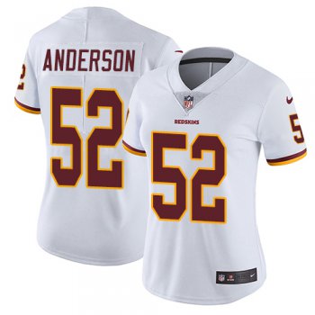 Women's Nike Redskins #52 Ryan Anderson White Stitched NFL Vapor Untouchable Limited Jersey