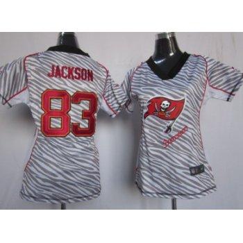 Nike Tampa Bay Buccaneers #83 Vincent Jackson 2012 Womens Zebra Fashion Jersey