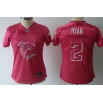 Atlanta Falcons #2 Matt Ryan Pink Fem Fan Womens Jersey