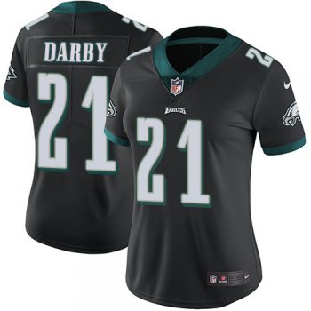 Nike Eagles #21 Ronald Darby Black Alternate Women's Stitched NFL Vapor Untouchable Limited Jersey