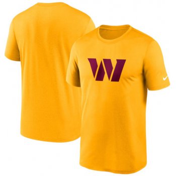 Men's Washington Commanders Nike Gold Essential Legend T Shirt