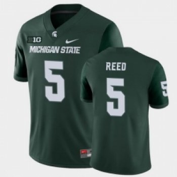 Men Michigan State Spartans #5 Jayden Reed College Football Green Game Jersey