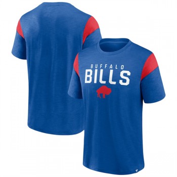 Men's Buffalo Bills Royal Red Home Stretch Team T-Shirt